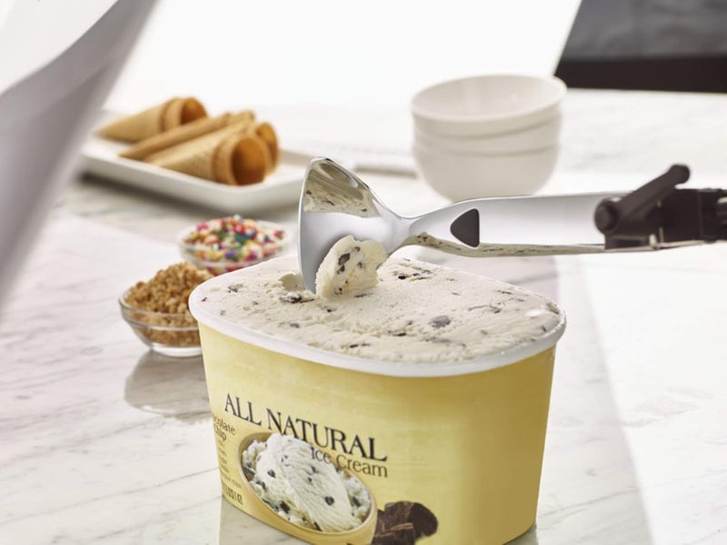 Copco Extra Large Stainless Steel Ice Cream Scoop with Ergonomic Handle - Image 3